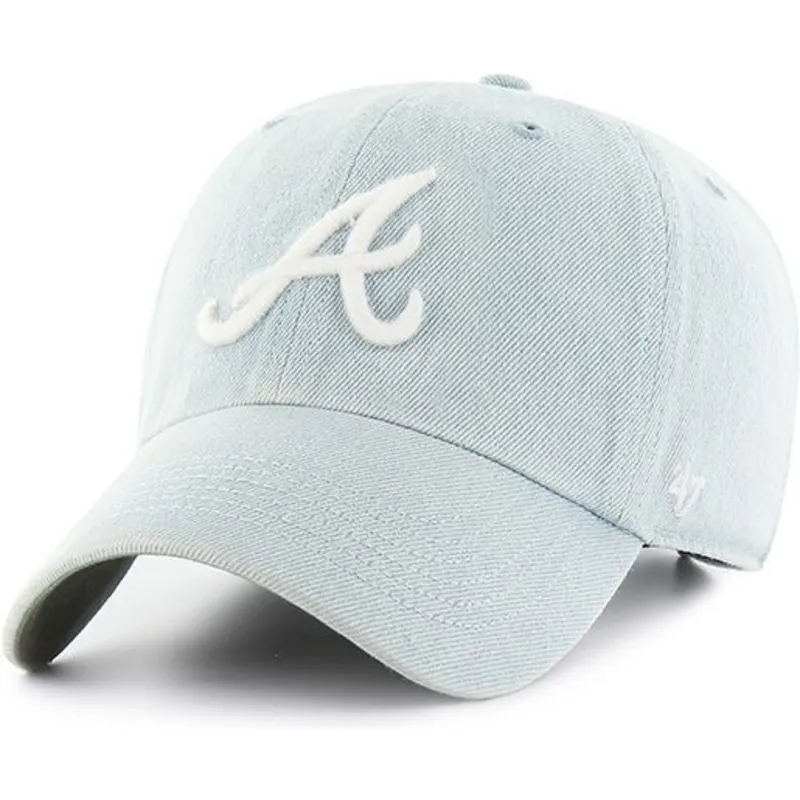 czapki-curva-niebieski-tasma-regulowana-claro-atlanta-braves-mlb-47-brand czapki-curva-niebieski-tasma-regulowana-claro-atlanta-braves-mlb-47-brand