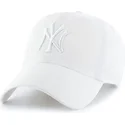 czapki-curva-bialy-tasma-regulowana-new-york-yankees-mlb-47-brand