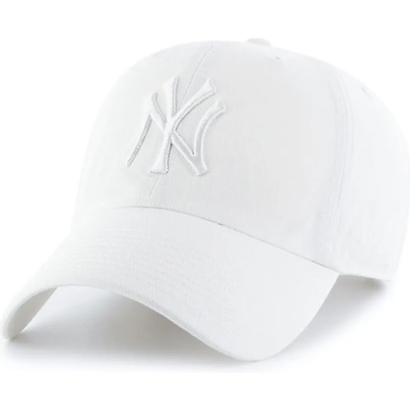 czapki-curva-bialy-tasma-regulowana-new-york-yankees-mlb-47-brand czapki-curva-bialy-tasma-regulowana-new-york-yankees-mlb-47-brand