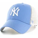 czapki-curva-niebieski-snapback-claro-new-york-yankees-mlb-47-brand
