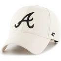 czapki-curva-krem-snapback-atlanta-braves-mlb-47-brand