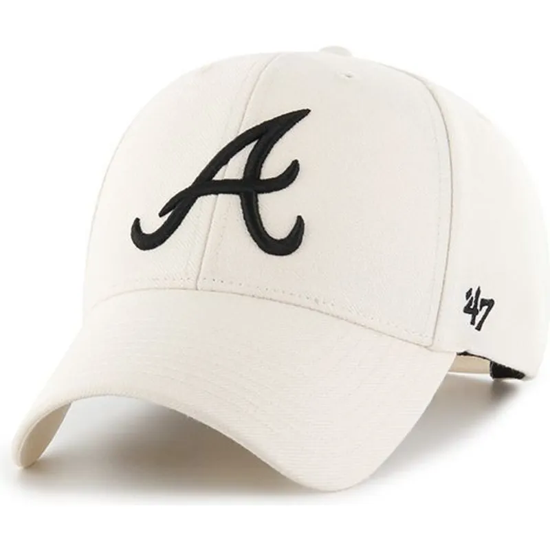 czapki-curva-krem-snapback-atlanta-braves-mlb-47-brand czapki-curva-krem-snapback-atlanta-braves-mlb-47-brand