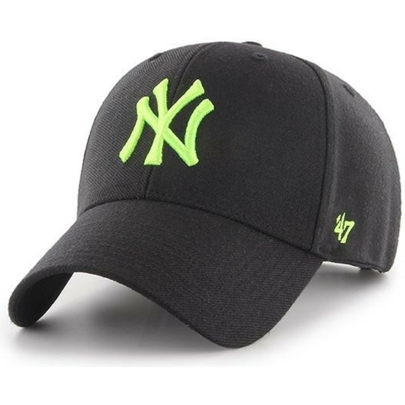 wyginieta-czapka-czarna-snapback-z-logo-zielona-new-york-yankees-mlb-mvp-47-brand