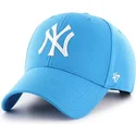 czapki-curva-niebieski-snapback-glaciar-new-york-yankees-mlb-47-brand