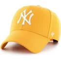 czapki-curva-zolty-snapback-oro-new-york-yankees-mlb-47-brand
