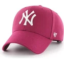 czapki-curva-roz-snapback-galaxy-new-york-yankees-mlb-47-brand