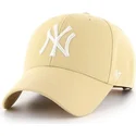 czapki-curva-zolty-snapback-oro-claro-new-york-yankees-mlb-47-brand