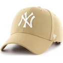 czapki-curva-zolty-snapback-oro-viejo-new-york-yankees-mlb-47-brand