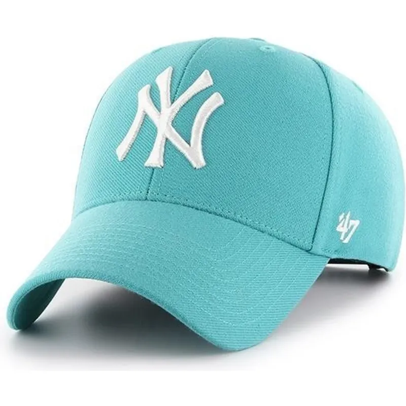 czapki-curva-zielony-snapback-turquesa-new-york-yankees-mlb-47-brand czapki-curva-zielony-snapback-turquesa-new-york-yankees-mlb-47-brand