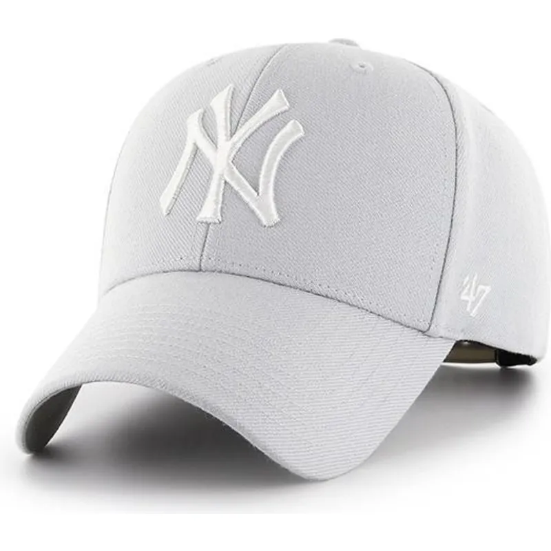 szara-srebrna-czapka-z-zakrzywionym-daszkiem-snapback-new-york-yankees-mlb-mvp-od-47-brand