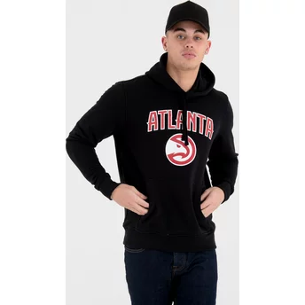 Bluza z kapturem czarna Pullover Hoody Atlanta Hawks NBA New Era