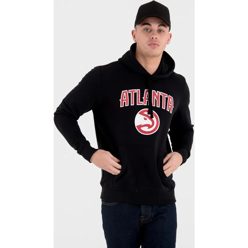 bluzy-z-kapturem-czarny-pullover-hoody-atlanta-hawks-nba-new-era