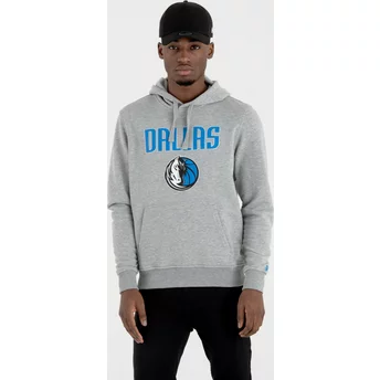 Bluza z kapturem szara Pullover Hoody Dallas Mavericks NBA New Era