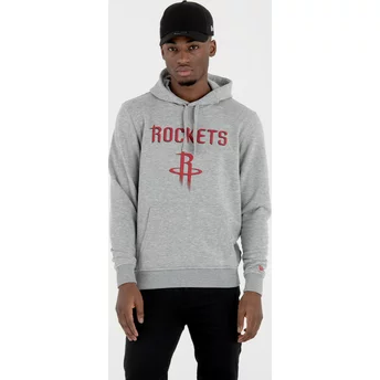 Bluza z kapturem szara Pullover Hoody Houston Rockets NBA New Era