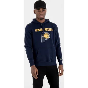 Bluza z kapturem ciemnoniebieska Pullover Hoody Indiana Pacers NBA New Era