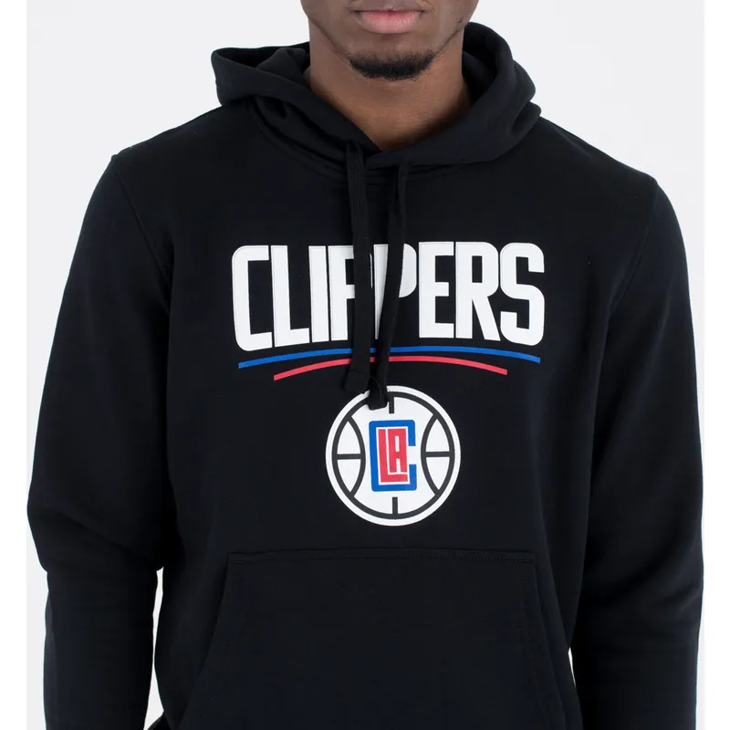 bluzy-z-kapturem-czarny-pullover-hoody-los-angeles-clippers-nba-new-era