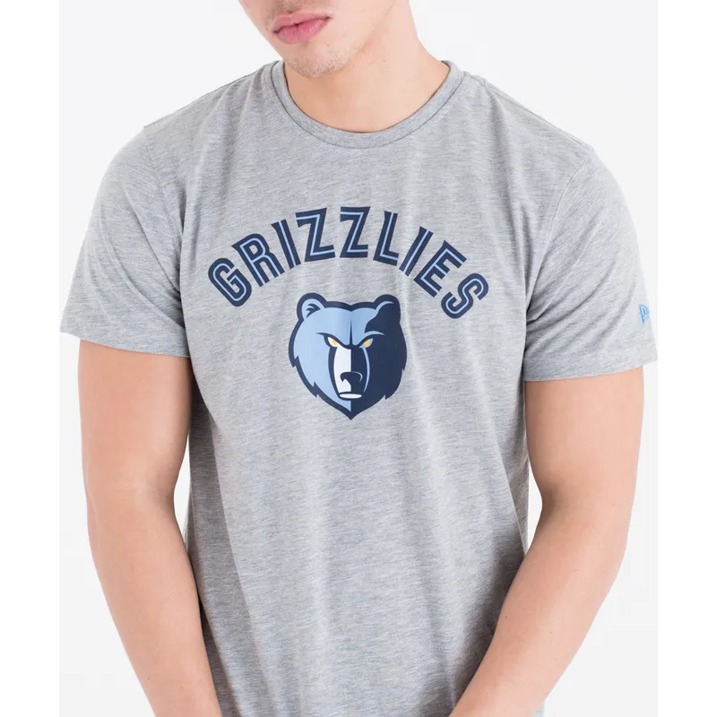 koszulki-krotki-rekaw-szary-de-memphis-grizzlies-nba-new-era
