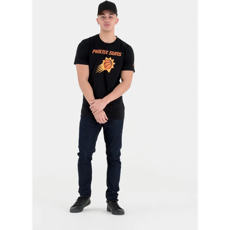 koszulki-krotki-rekaw-czarny-de-phoenix-suns-nba-new-era