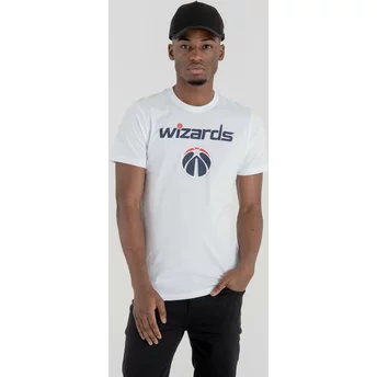 T- Shirt Krótki rękaw biała Washington Wizards NBA New Era