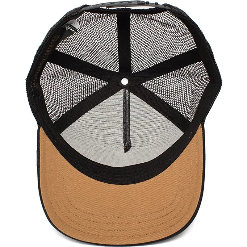 czapki-curva-czarny-snapback-the-farm-de-goorin-bros