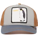 czapka-trucker-szara-pingwin-waddler-od-goorin-bros
