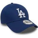 czapki-curva-niebieski-dopasowany-39thirty-essential-los-angeles-dodgers-mlb-new-era