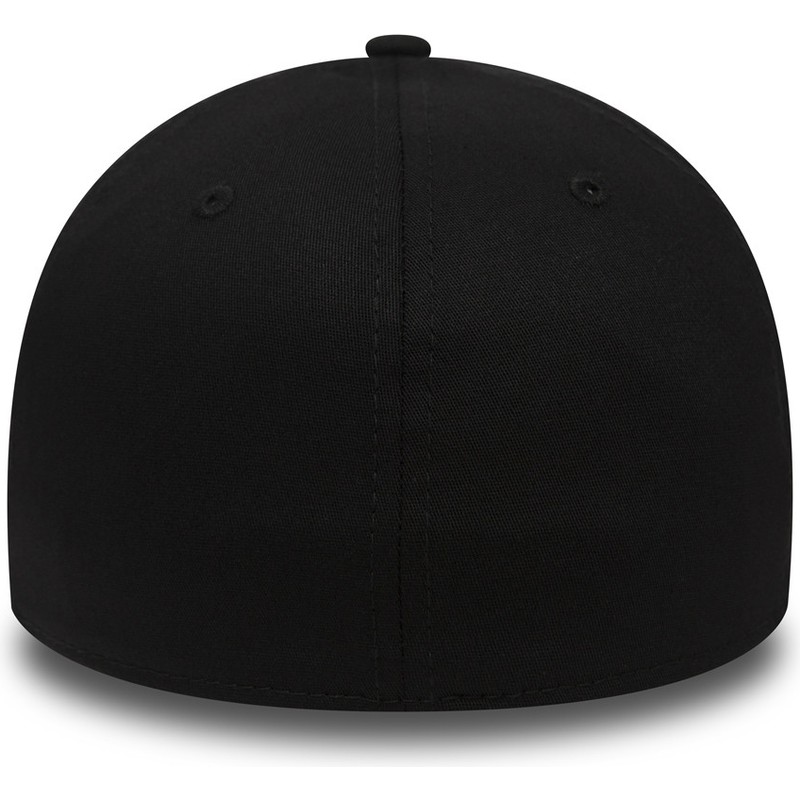 wyginieta-czapka-czarna-obcisla-39thirty-essential-los-angeles-dodgers-mlb-new-era