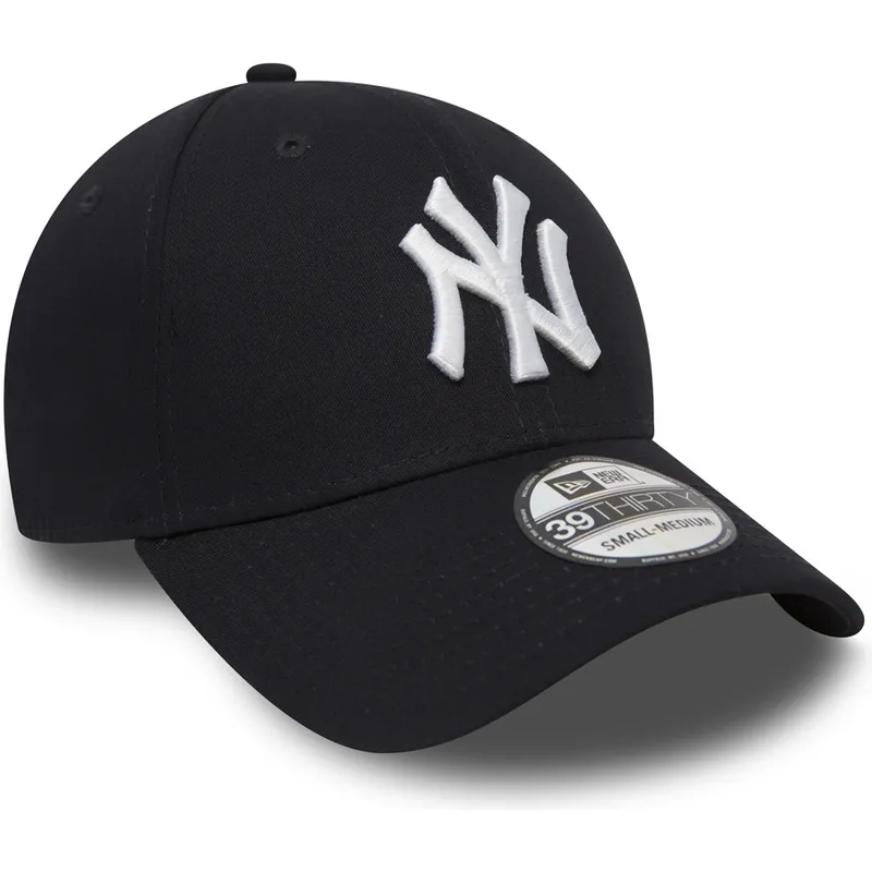 granatowa-zakrzywiona-czapka-regulowana-39thirty-classic-new-york-yankees-mlb-new-era