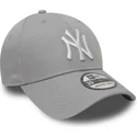 szara-dopasowana-czapka-z-zakrzywionym-daszkiem-39thirty-classic-new-york-yankees-mlb-new-era