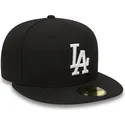 czarna-dopasowana-czapka-z-daszkiem-59fifty-essential-los-angeles-dodgers-mlb-new-era