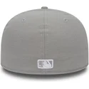 szara-dopasowana-czapka-z-daszkiem-59fifty-essential-los-angeles-dodgers-mlb-od-new-era