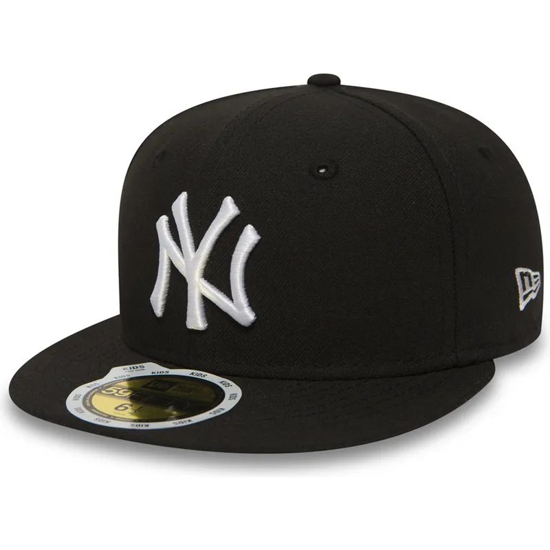 czapki-plana-czarny-dopasowany-dla-dziecka-59fifty-essential-new-york-yankees-mlb-new-era czapki-plana-czarny-dopasowany-dla-dziecka-59fifty-essential-new-york-yankees-mlb-new-era