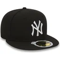 czarna-plaska-czapka-dziecieca-59fifty-essential-new-york-yankees-mlb-od-new-era