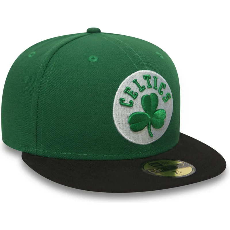 zielona-dopasowana-czapka-z-daszkiem-59fifty-essential-boston-celtics-nba-new-era