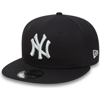 granatowa-plaska-czapka-z-regulacja-9fifty-essential-new-york-yankees-mlb-new-era