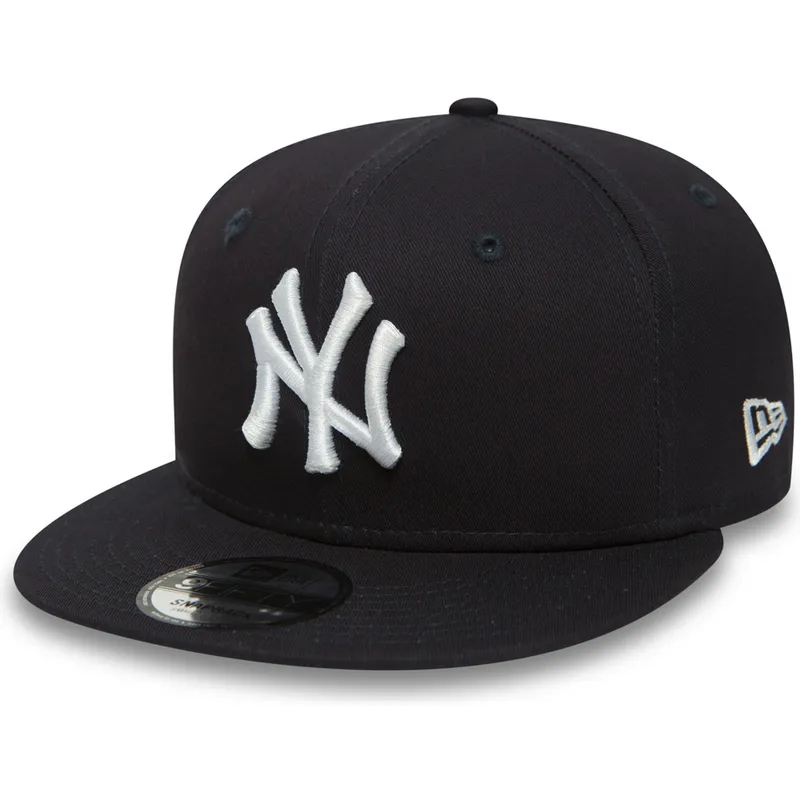 granatowa-plaska-czapka-z-regulacja-9fifty-essential-new-york-yankees-mlb-new-era