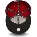 czapki-plana-czerwony-snapback-ajustable-9fifty-cotton-block-new-york-yankees-mlb-new-era
