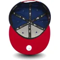 czapki-plana-niebieski-snapback-ajustable-9fifty-cotton-block-new-york-yankees-mlb-new-era