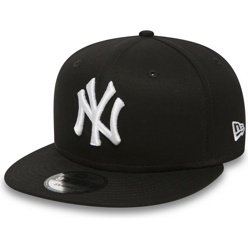 plaska-czapka-czarna-z-regulacja-9fifty-white-on-black-new-york-yankees-mlb-new-era