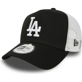 Czapka trucker czarna Clean A Frame Los Angeles Dodgers MLB New Era