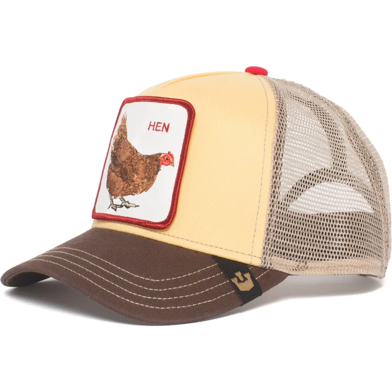 czapki-curva-zolty-snapback-the-farm-de-goorin-bros