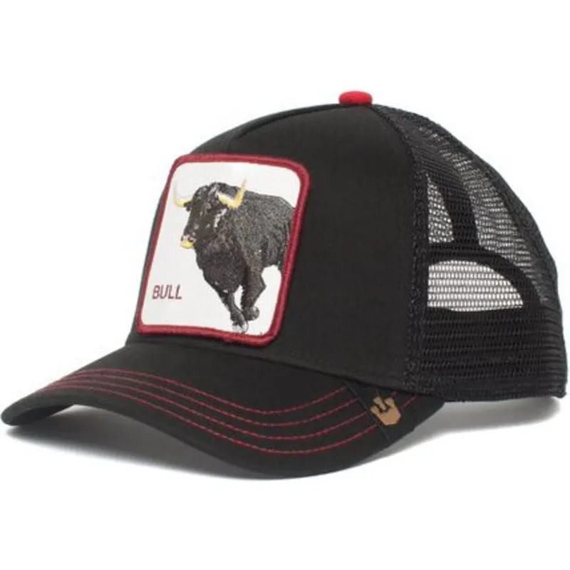 czapki-curva-czarny-snapback-the-farm-de-goorin-bros
