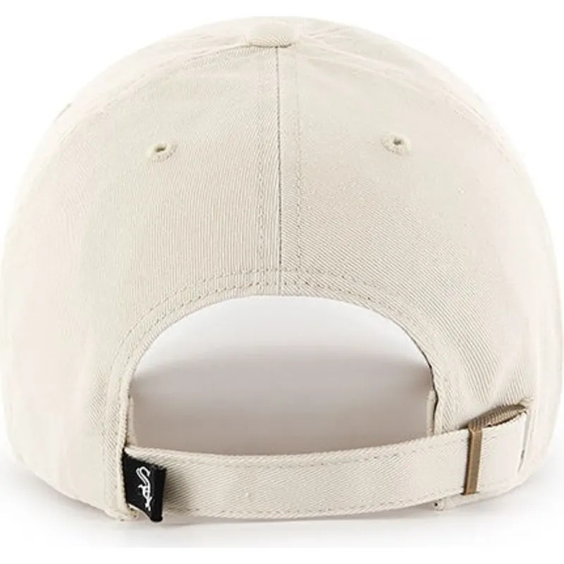 czapki-curva-krem-tasma-regulowana-chicago-white-sox-mlb-47-brand