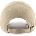 czapki-curva-bezowy-tasma-regulowana-caqui-negro-los-angeles-dodgers-mlb-47-brand