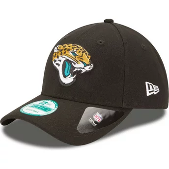 Wyginięta czapka czarna z regulacją 9FORTY The League Jacksonville Jaguars NFL New Era