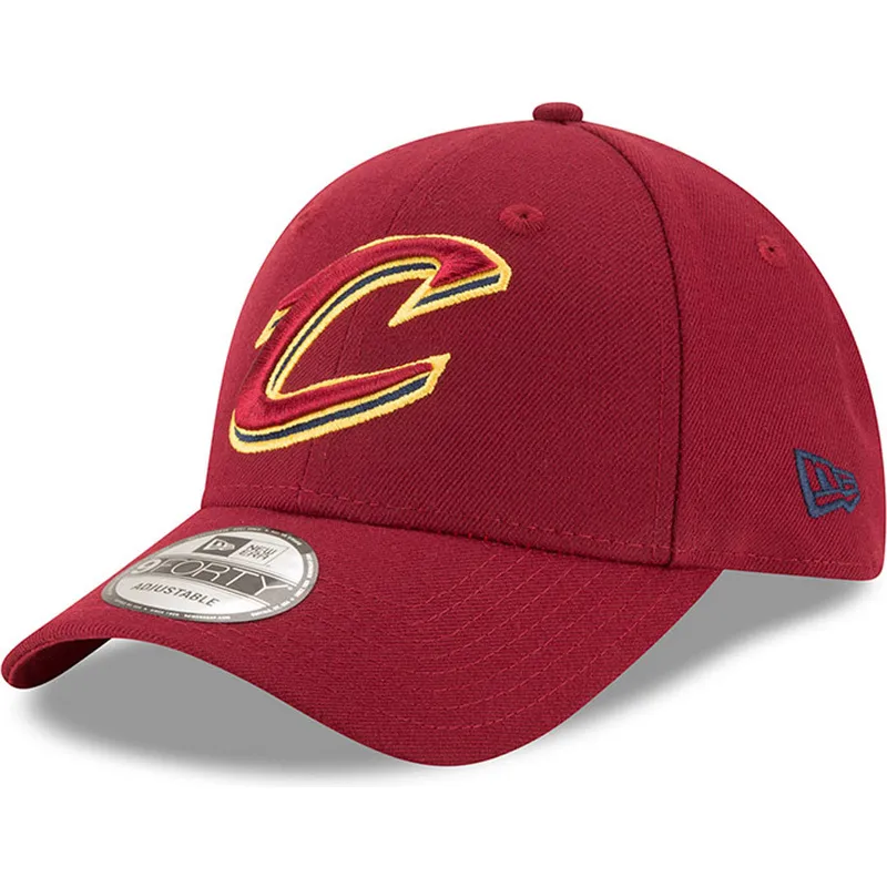 czapki-curva-czerwony-tasma-regulowana-9forty-the-league-cleveland-cavaliers-nba-new-era