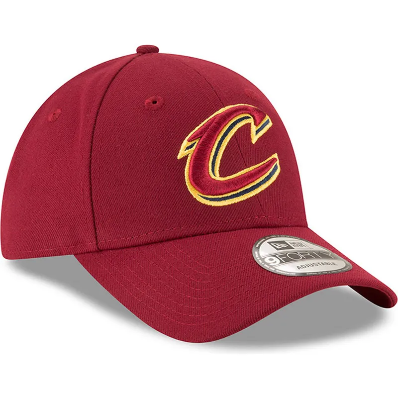 czapki-curva-czerwony-tasma-regulowana-9forty-the-league-cleveland-cavaliers-nba-new-era