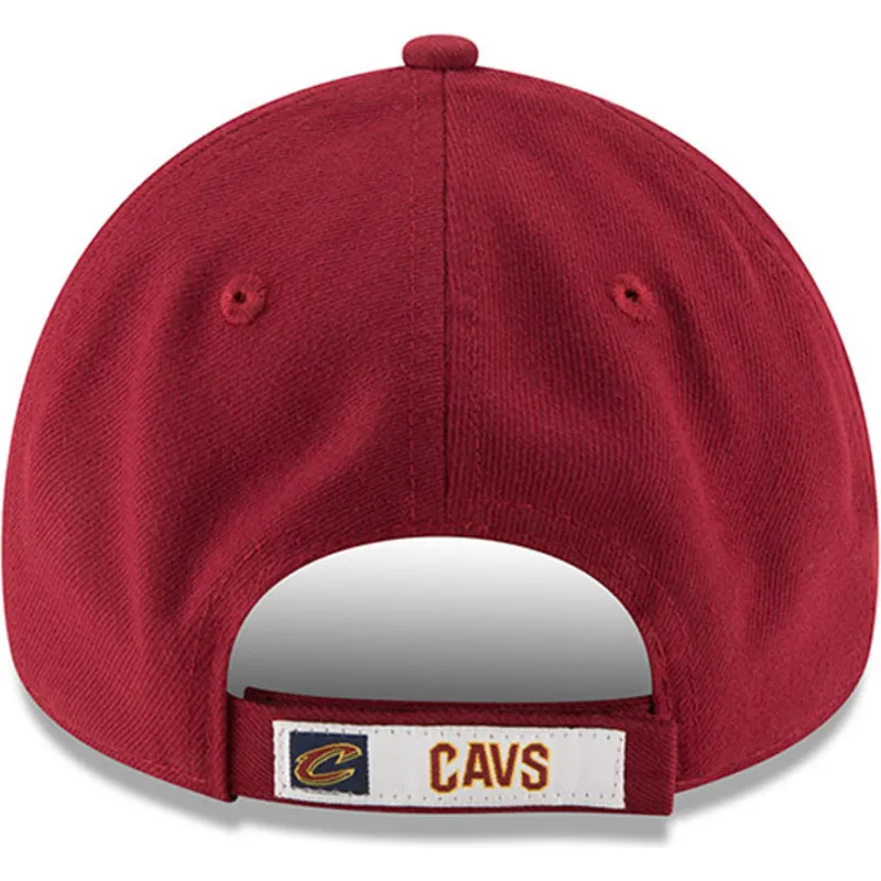 czapki-curva-czerwony-tasma-regulowana-9forty-the-league-cleveland-cavaliers-nba-new-era