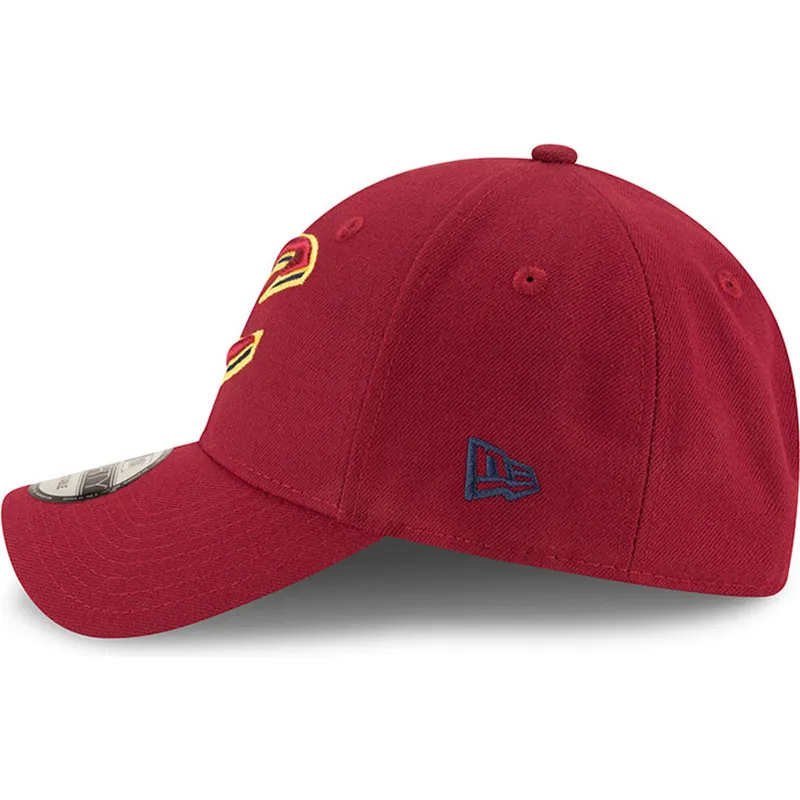 czapki-curva-czerwony-tasma-regulowana-9forty-the-league-cleveland-cavaliers-nba-new-era