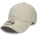 czapki-curva-bialy-tasma-regulowana-roto-9forty-essential-los-angeles-dodgers-mlb-new-era
